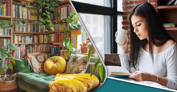 বইপ্রেমীরা ঘরকেই বানাতে পারেন লাইব্রেরি