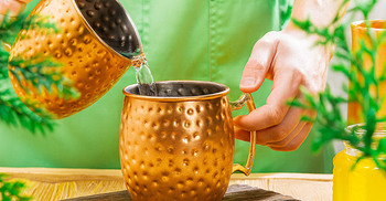 চুল কালো রাখতে তামার গ্লাসে পানি পান করতে পারেন