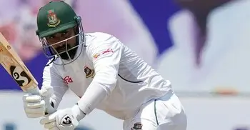জুটি ভাঙার পর ফিফটি তুলে নিলেন লিটন