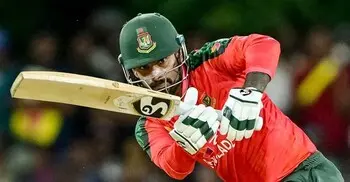 লিটন বোল্ড, দ্বিতীয় উইকেট হারালো বাংলাদেশ