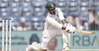 লিটনও আউট, প্রথম ঘণ্টায়ই ২ উইকেট হারালো বাংলাদেশ