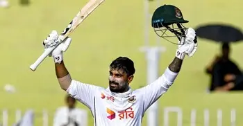 লিটনের দাপুটে সেঞ্চুরিতে প্রথম ইনিংসে বাংলাদেশের ২৭৮