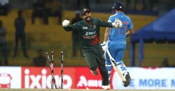 Captain Shakib leads Tigers to 6-run victory against India
