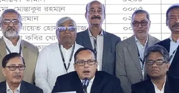 মোহামেডানের সভাপতি বরকত উল্লাহ বুলু, ডাইরেক্টর ইন-চার্জ লোকমান হোসেন