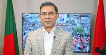 নৌবাহিনীর হেডকোয়ার্টারে জুমার নামাজ আদায় করলেন তারেক রহমান