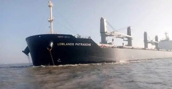 Ship carrying 61,000 tonnes of wheat arrives from US