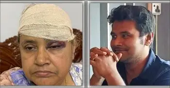 জমির লোভে ছেলের বাঁশের আঘাতে রক্তাক্ত মা, কারাগারে ছেলে