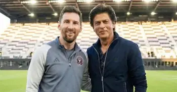 শাহরুখ-মেসির ঐতিহাসিক সাক্ষাৎ হবে কলকাতায়