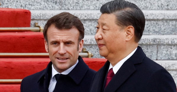 Macron ‘kissing Xi’s ass’: Trump