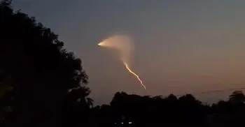 আকাশে রহস্যময় আলোর রেখাটি ছিল ভারতের ক্ষেপণাস্ত্র পরীক্ষার