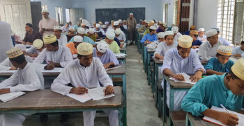 Yunus seeks Qatar Charity’s support for technical education in madrasas