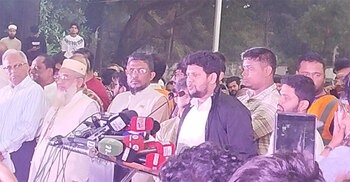 আমরা নিরাপদ না থাকলে শত্রুরাও নিরাপদ থাকবে না: মাহফুজ আলম