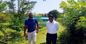 মালদ্বীপে কৃষি খামার পরিদর্শনে হাইকমিশনার