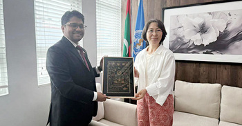 মালদ্বীপে ডব্লিউএইচও প্রতিনিধি ও বাংলাদেশ হাইকমিশনারের সাক্ষাৎ