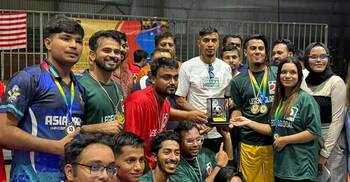 মালয়েশিয়া প্রবাসীদের প্রীতি ফুটসাল ম্যাচ