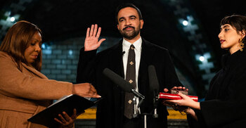 Zohran Mamdani sworn in as New York City mayor