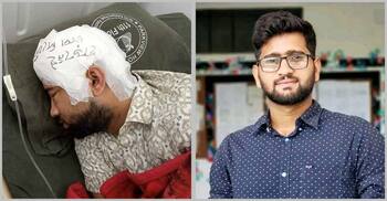 মাথায় ব্যান্ডেজ, খুলি ফ্রিজে, এখন কেমন আছেন চবি ছাত্র মামুন?