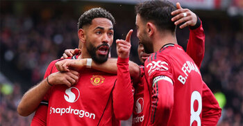 ফার্নান্দেজের শততম অ্যাসিস্ট, অ্যাস্টন ভিলাকে হারিয়ে তৃতীয় ম্যানইউ