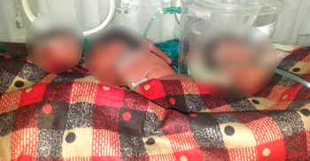 একসঙ্গে চার কন্যা সন্তান জন্ম দিলেন গৃহবধূ