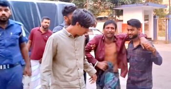 ছেলের বিরুদ্ধে বাবার অভিযোগ, তদন্তে গিয়ে হামলার শিকার পুলিশ