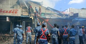 Krishi Market fire under control after 5.30 hours