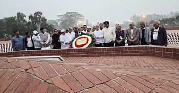তারেক রহমানের পক্ষে জাতীয় স্মৃতিসৌধে শ্রদ্ধা নিবেদন