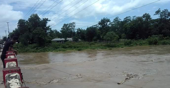 পাহাড়ি ঢলে কমলগঞ্জ পৌরসভার নিম্নাঞ্চল প্লাবিত