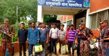 ময়মনসিংহ সীমান্ত দিয়ে ১০ বাংলাদেশিকে ফেরত পাঠালো বিএসএফ