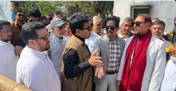 তারেক রহমানের মহাসমাবেশের জন্য প্রস্তুত পলোগ্রাউন্ড মাঠ