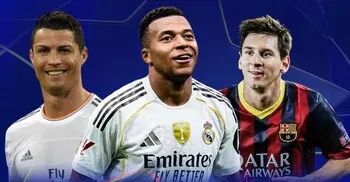রিয়াল হারলেও দুর্দান্ত রেকর্ডে মেসি-রোনালদোর কাতারে এমবাপে