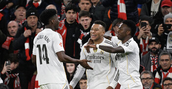 Mbappe shines as Real Madrid beat Bilbao 3-0
