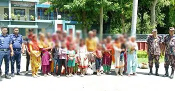 মুজিবনগর সীমান্তে ৩০ জনকে পুশ ইন