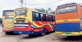 চালককে মারধর, মেহেরপুর-চুয়াডাঙ্গায় বাস ধর্মঘট