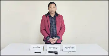 মুজিবনগরে বিদেশি পিস্তলসহ শীর্ষ সন্ত্রাসী মিঠু আটক