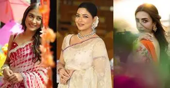 বৈশাখী লুকে যেমন ছিলেন তারকারা