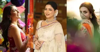 বৈশাখী লুকে যেমন ছিল তারকারা