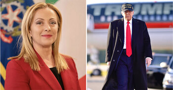 ‘You don’t mind being called beautiful, right?’ Trump asks Meloni