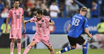 Messi scores twice as Inter beat Montreal 4-1 in MLS return