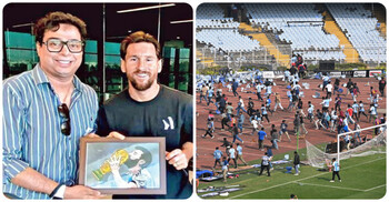 সল্টলেকের বিশৃঙ্খলায় আ'ট'ক আয়োজক শতদ্রু