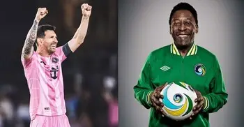 জোড়া গোলের ম্যাচে পেলেকে ছুঁলেন মেসি