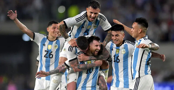 Milestone Messi shines in Argentine goal fest