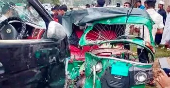 শ্রীমঙ্গলে মাইক্রোবাস-অটোরিকশা সংঘর্ষ, নিহত ২