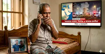 ভাগ্য বদলাতে গিয়ে রণক্ষেত্রে প্রবাসীরা, কাঁদছে পরিবার