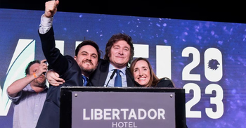 Argentine far-right outsider Milei posts shock win in primary polls