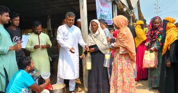 এবারও রমজান জুড়ে ১০ টাকায় দুধ বিক্রি করবেন এরশাদ