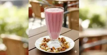 ইফতারে থাকুক দারুণ স্বাদের দুধ-বাদামের শরবত