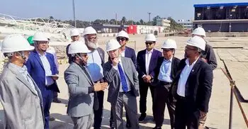 গ্রিন শিপইয়ার্ডে আমেরিকার রাষ্ট্রদূতের প্রতিনিধি দল