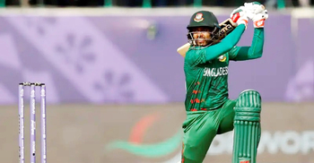 প্রথম ওয়ানডেতে ডাক মারা মিরাজ এবার ফিরলেন ৯ রানে