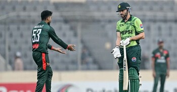 ৪৩ রানে শেষ ৭ উইকেট তুলে নিলো বাংলাদেশ, পাকিস্তান অলআউট ২৭৪ রানে