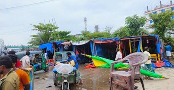 মিরসরাইয়ে শতাধিক অবৈধ স্থাপনা উচ্ছেদ